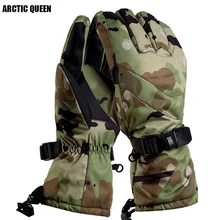 Новое поступление мужские и женские лыжные перчатки Зимние перчатки водонепроницаемые Мотоциклетные Перчатки