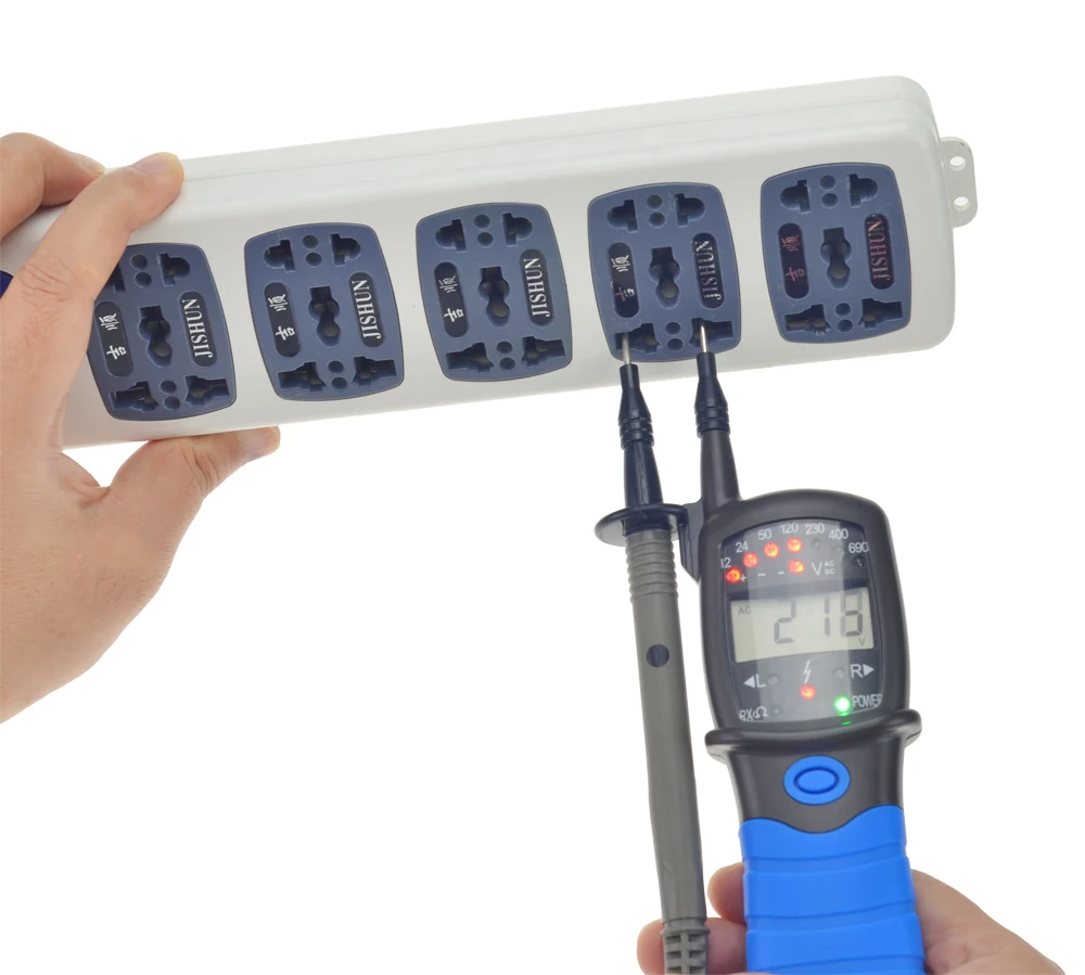 HP-38A 디지털 LCD 디스플레이 비접촉 자동 범위 위상 회전 검출기 테스터 펜/DC 전압 테스터