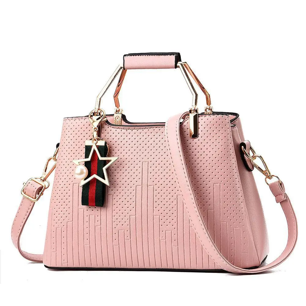 

Women Bag 2019 Summer New Style One Shoulder Elegant Carrying Handbag Europe and America Style Atmospheric Handbags