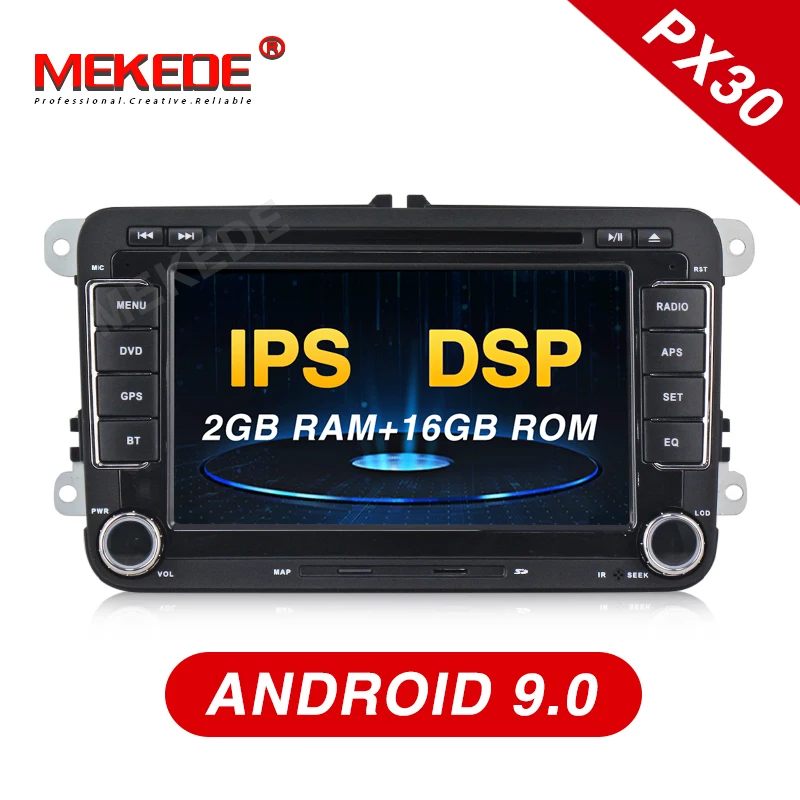 PX30 серия! Android 9 0 с DSP IPS экраном автомобильный dvd плеер GPS для