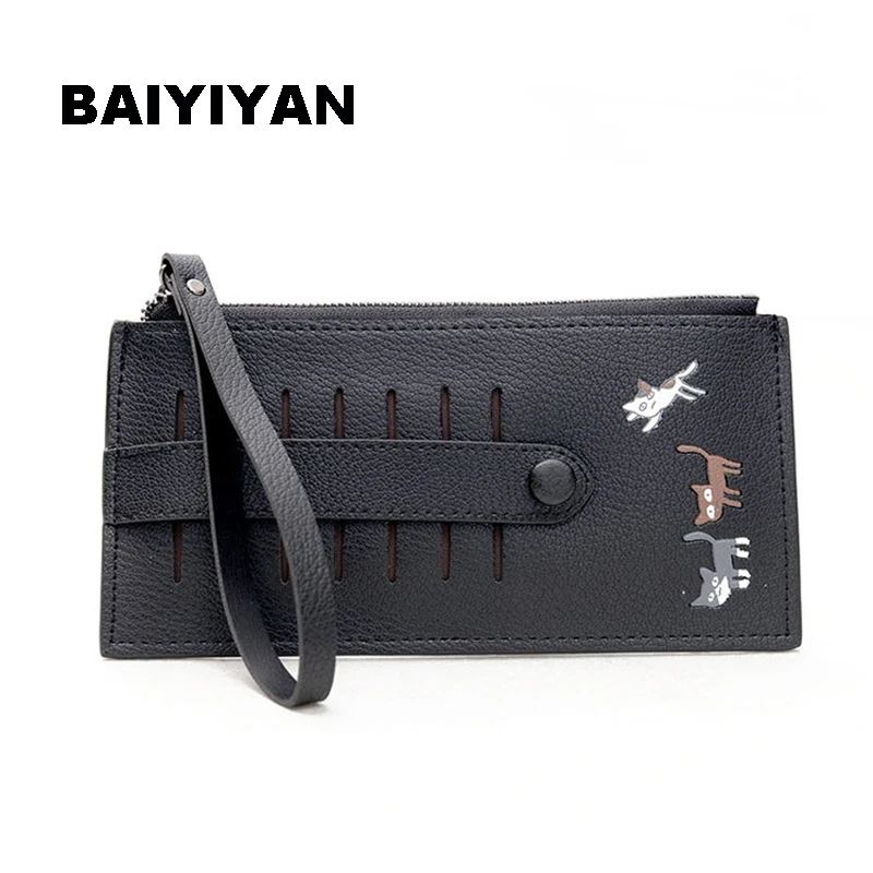 

New Fashion Cute Women's Hasp Wallet PU Leather Handbag Female Zipper Clutch Coin Purse Ladies Clutch Wallet Card Holder