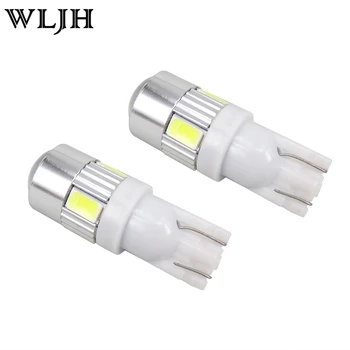 

WLJH 2x Led T10 W5W Led Car 12V 6SMD 5730 SMD High Power Parking Light For Toyota Corolla Camry Paseo Previa Prius RAV4 Sienna