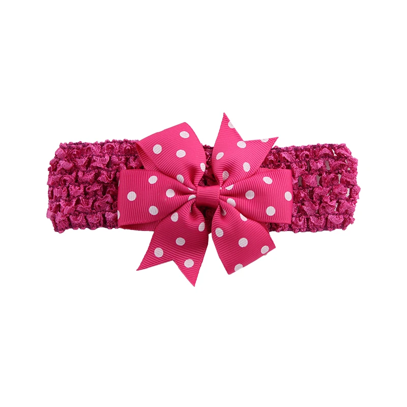 Kids Girls Lace Flower Hairband Elastic Headband hair accessories for girls Headwear (13)