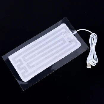 

DC 5V USB winter Heating Element Film Heater 12*22CM for Warm Waist back Warmer Belts DIY