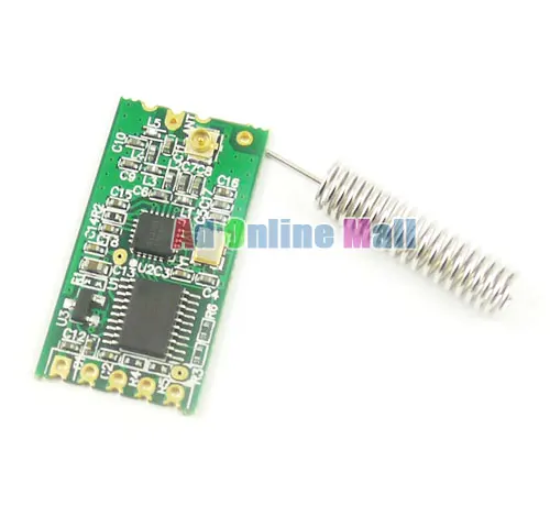 

5PCS/LOT HC-11 433MHz wireless RF serial UART module CC1101 5V 3V AT command