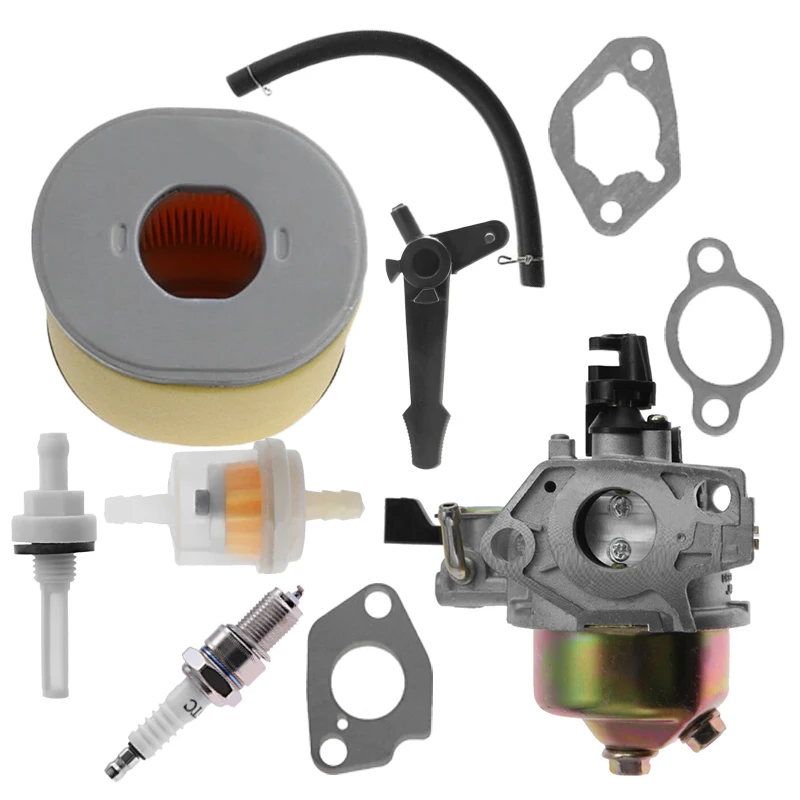 

Carburetor With Air Filter Kit Fits For Honda GX240 8HP, GX270 9HP Generator Replacement 3500-ZE2-W71&16100-ZH9-W21