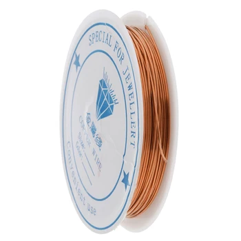 

DIY Jewellery Making Findings Beading Craft Copper Wire Thread String Cord 8 Sizes