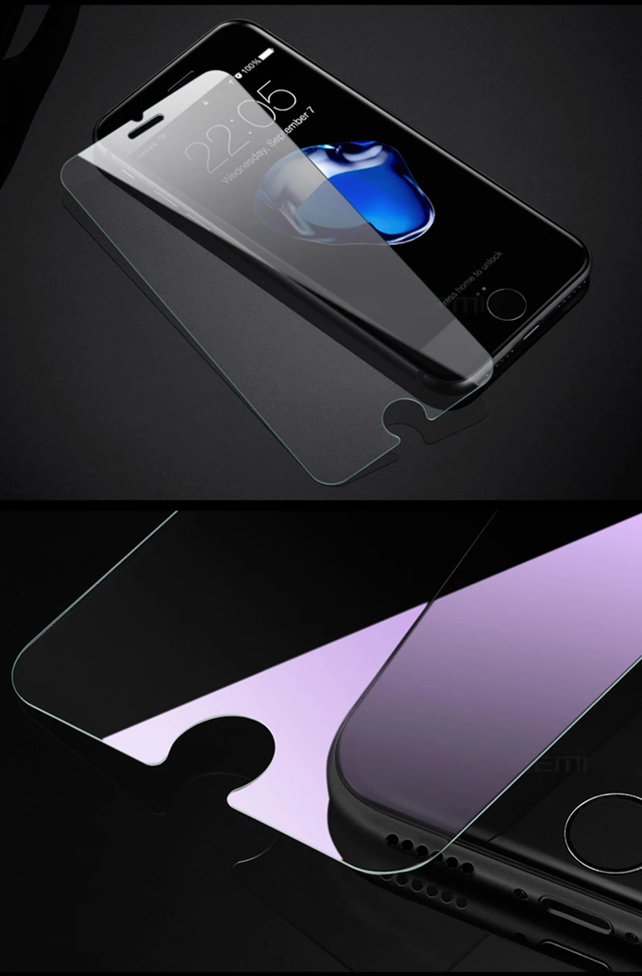 MOUSEMI Tempered Glass For iPhone 6s 6 Plus 7 Plus Glass Accessories 0.3mm Protective Glass For iPhone 5s 5 SE Screen Protectors (5)