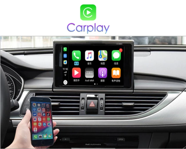 Wireless Wifi Carplay For Audi A3 8v S3 8p Mmi 3g 2010 ~ 2020 Adapter  Android Carlife Oem Display Improve Kits Front Rear Camera - Tv Receiver  For Car - AliExpress