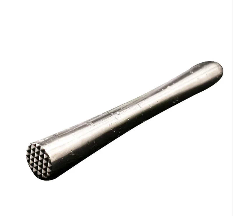 Bar Tools Cocktail Muddler Stainless Steel Bar Mixer Barware Mojito Cocktail DIY Drink Bar Kitchen Tools Accessories