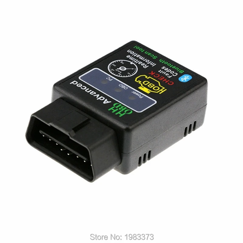 10 шт./лот Мини ELM327 V1.5 25k80 чип HH OBD ELM327 Bluetooth ELM 327 OBD2 автомобиль может Беспроводной Адаптер Сканер МОМЕНТ Andriod