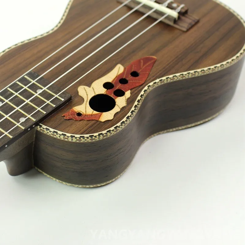 Гавайская гитара Ukulele soprano Concert Tenor Rosewood 21 23 26 дюймов Гавайская гитара 4 струны Ukelele Guitarra ручной работы дерево белый музыкальный Uke