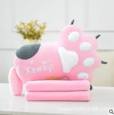 Плюшевая игрушка с когтями для кошки, подушка с кондиционером, забавная кукла, Подушка для сна, мягкая подушка - Цвет: 2