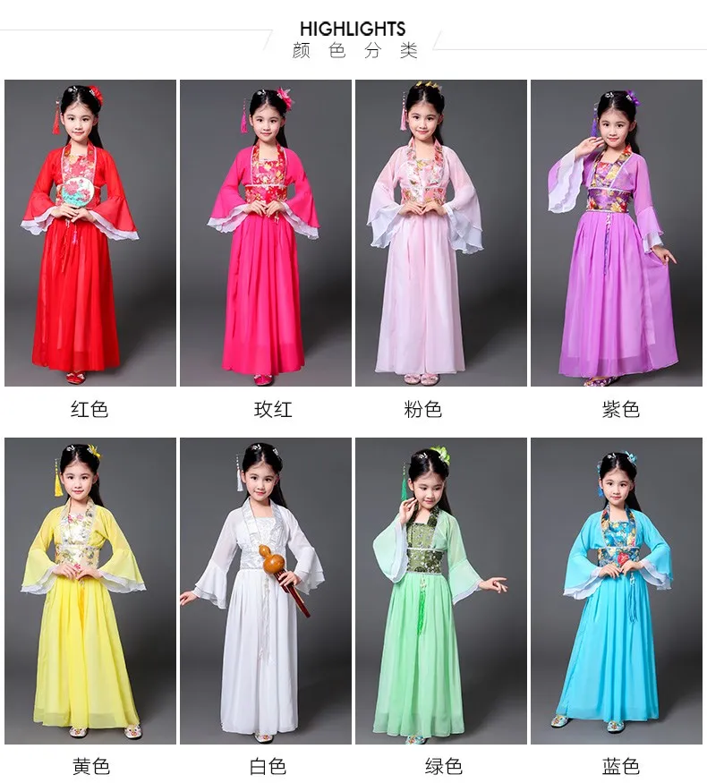 Hanfu Женская сказочная одежда крутая белая светлая Одежда для девочек Одежда для фотосъемки Han Tang одежда для классических танцев