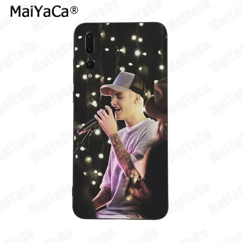 MaiYaCa Justin Bieber Coque Shell Phone Case for Huawei Mate10 Lite P20 Pro P9 P10 Plus Mate9 10 Honor 10 View 10