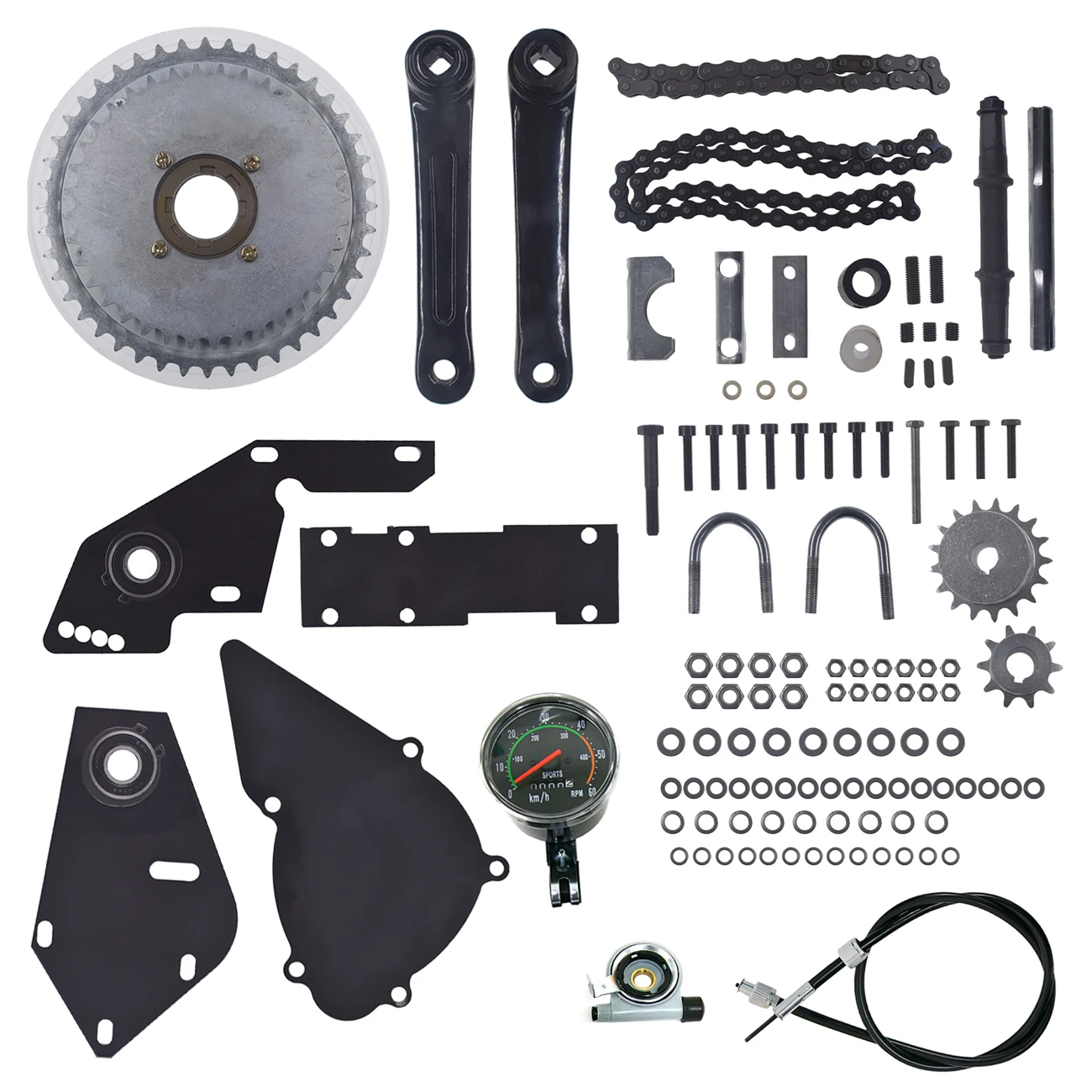 Shifter Kit Speedometer Jackshaft Kit For 66cc 80cc Gas Motorized Bike on