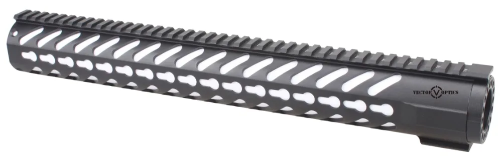 Векторная Оптика Тактический KeyMod 16 5 дюймов Бесплатный Поплавок Handguard Picatinny рейку