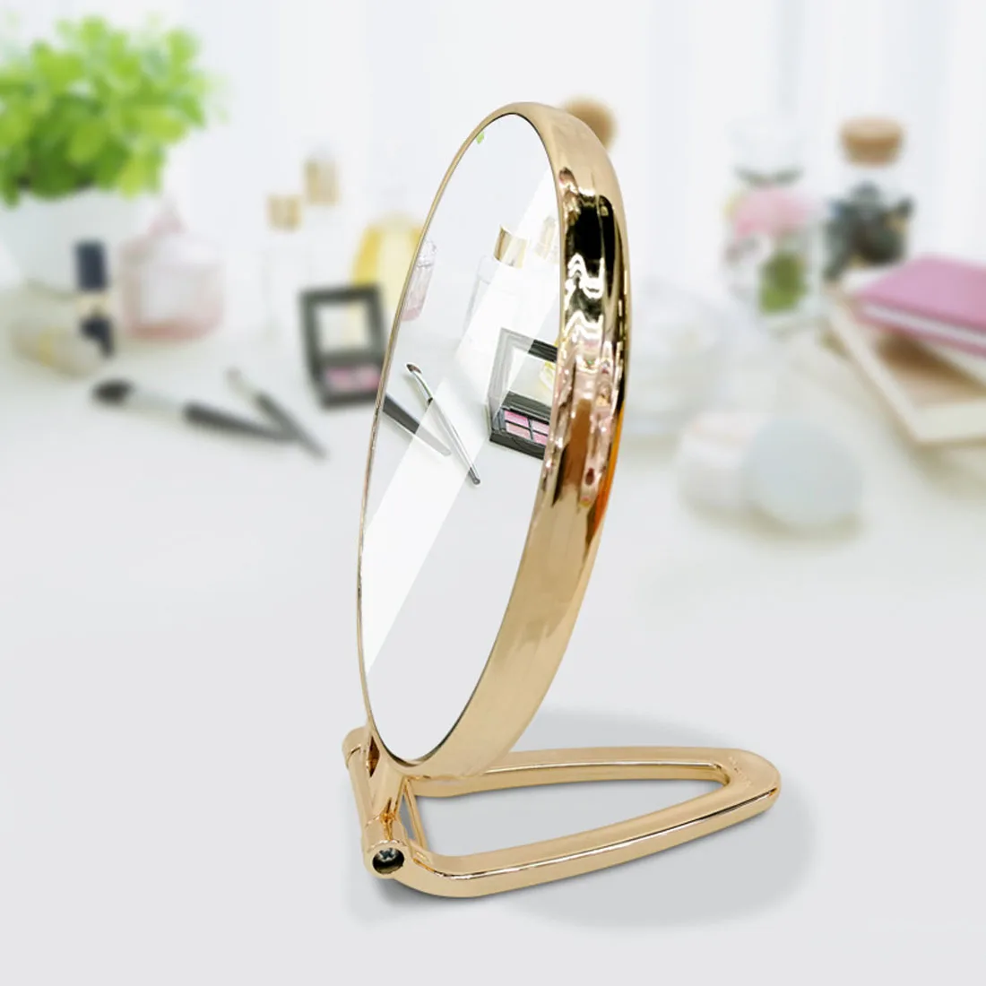 Creative Handle Mirror Beauty Salon Professional Hand held Mirror
