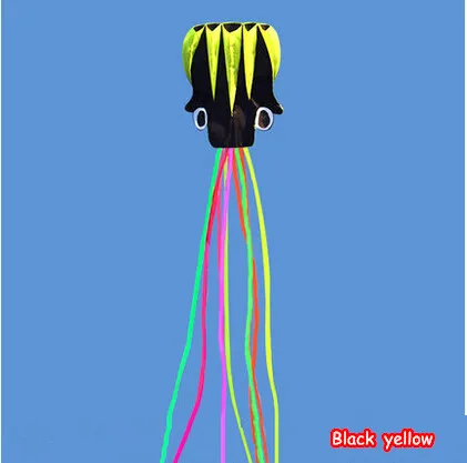 

Whole Sale Hotsell 5.5 m Octopus Single Line Stunt Software Power Kite With Handle and Line Good Flying Factory Outlet
