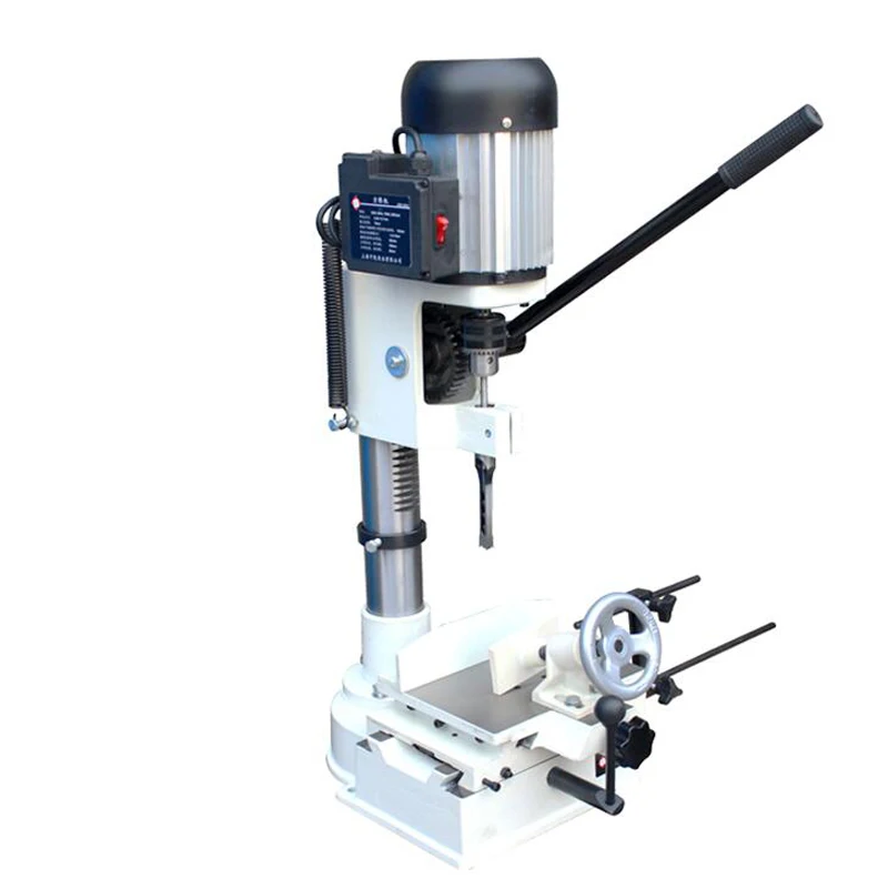 Woodworking Tenoning Machine 220V Punching Square Hole Machine Multi-function Woodworking Square Eye Drilling Machine JCM361A