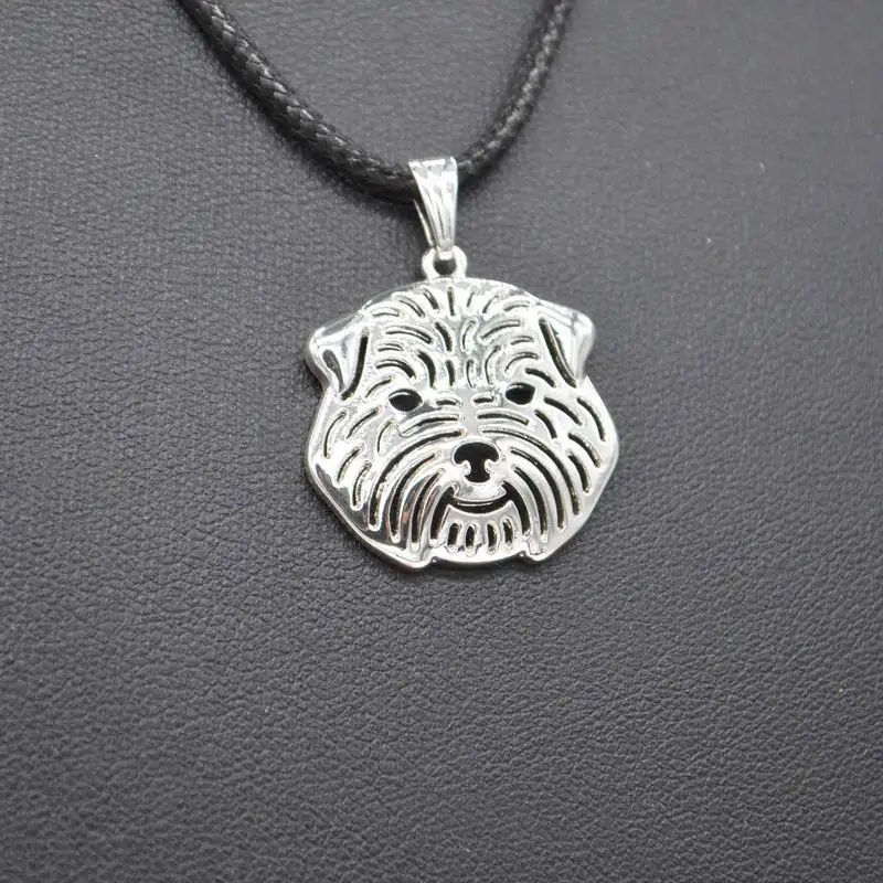 2019 Lovers Jewelry Alloy Norfolk Terrier Necklaces Women's Dog Shaped