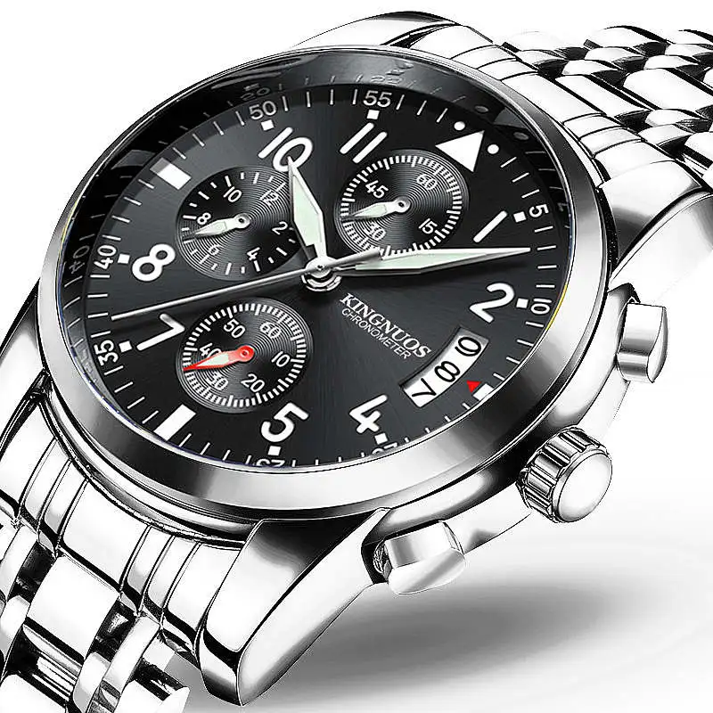 2019 الساعات الرجال العلامة التجارية الفاخرة KINGNUOS الرجال الرياضة الساعات للماء الصلب الكامل كوارتز ساعة رجالي ساعة (صغيرة الهاتفي الديكور) 2019 الساعات الرجال العلامة التجارية الفاخرة KINGNUOS الرجال الرياضة الساعات للماء الصلب الكامل كوارتز ساعة رجالي ساعة (صغيرة الهاتفي الديكور)