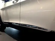 4* ABS Chrome Side Door Body Molding Cover Trim for Jeep Cherokee 2014 2015 2016 4* ABS Chrome Side Door Body Molding Cover Trim for Jeep Cherokee 2014 2015 2016