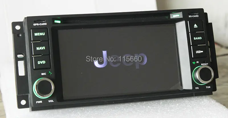 Android 4.4 Quad Core Car DVD for Jeep-Chrysler-Dodge 7
