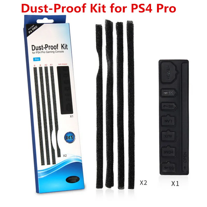 Ps4 Pro Dust Proof Prevent Cover Case Stopper Pack Dust Proof Kit For