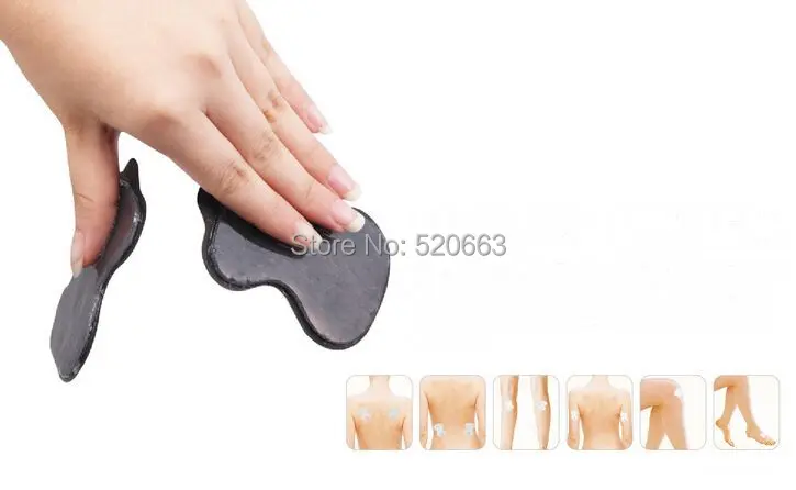 50pcs/lot Electrode Pads for Slimming body massager Tens Acupuncture Therapy Machine Massager Healthy pad Patch Replacement
