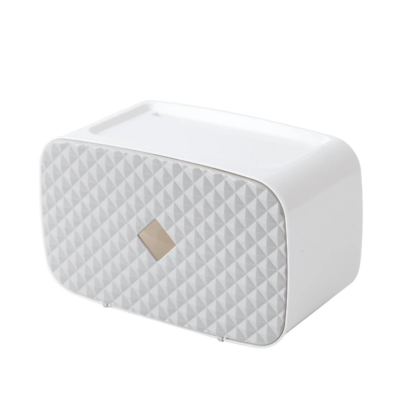 

Multi-function Bathroom Tissue Box Large Capacity Toilet Paper Holder Garbage Bag Toilet Paper Roll Container For Paper Towel