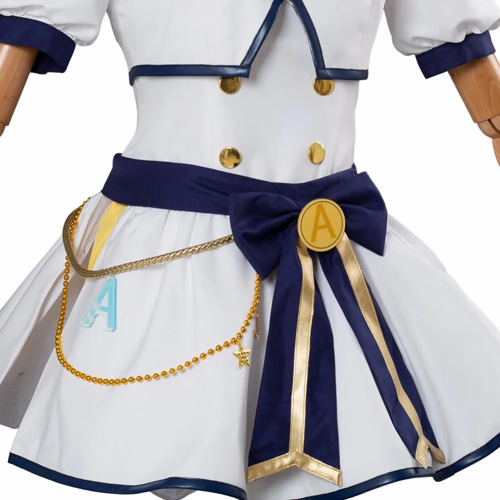 LoveLive Косплей kunikida hanamaru костюм платье шесть юбилей Наряд полный комплект для женщин девочек Хэллоуин Карнавальный костюм на заказ