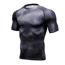 Yd New Quick Dry Tank Man’s T-Shirt Gym Fitness Tights Top Soccer Jerseys Running T Shirt Demix Men’S Sportswear  Rashgard Male
