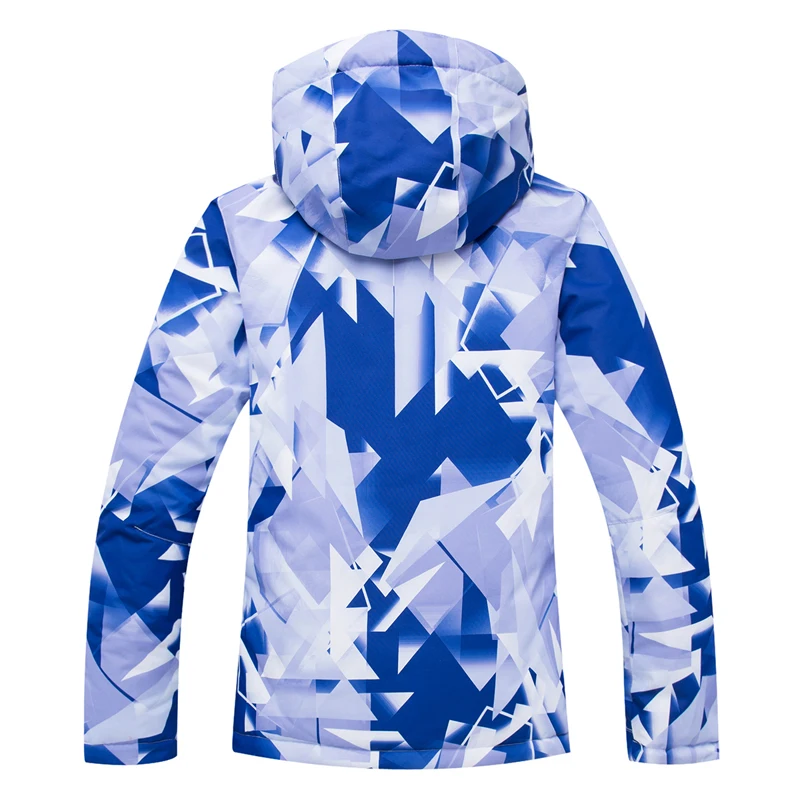 Зимняя Лыжная куртка ветрозащитная Водонепроницаемая 10K лыжный костюм женские модели+ комбинезон женский утепленный лыжный костюм