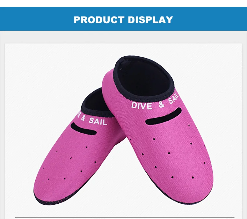 1 (8)3mm Water Sports Diving Socks Anti Skid Beach Shoes's Swimming Surfing Neoprene Socks Adult Diving Boots Wet Suit Socks Shoes