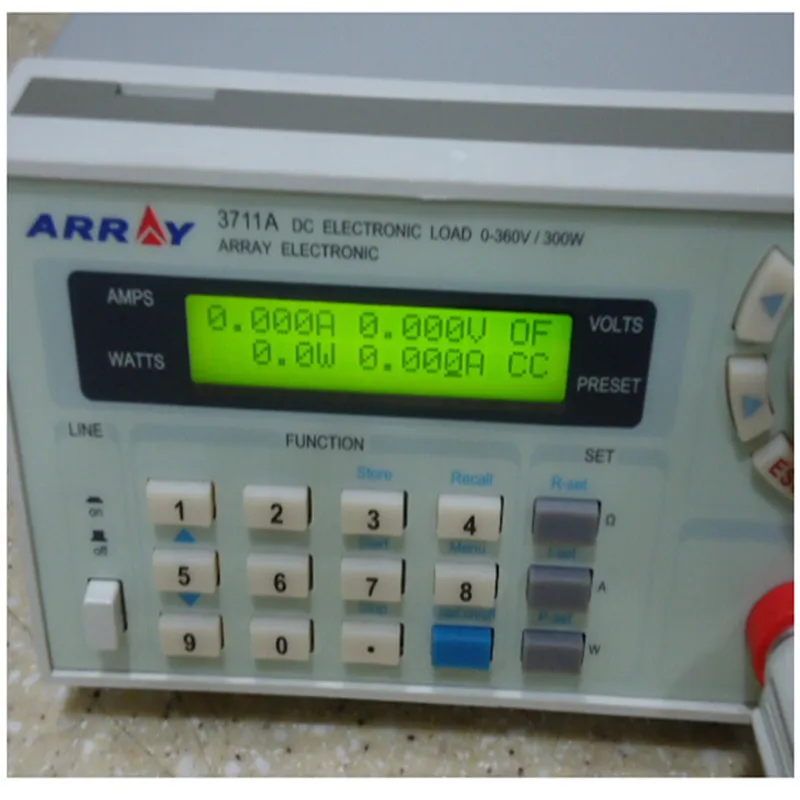 

Array 3711A USB Programmable DC Electronic Load 360V/30A/300W