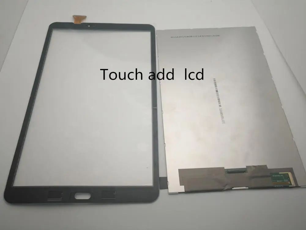 Azqqlbw для Samsung Galaxy Tab A T580 T585 сенсорный экран дигитайзер стекло + ЖК дисплей панель