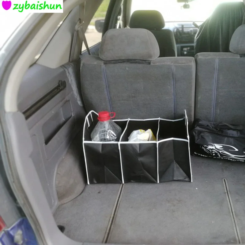 New Trendy Car Trunk Collapsible Storage Box Car Interior Accessories