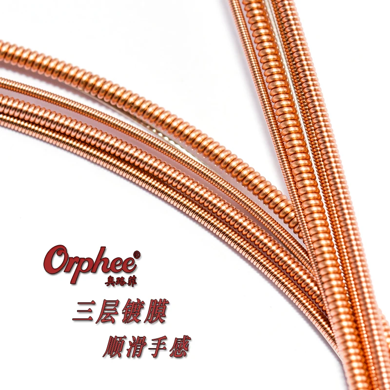 3 комплекта Orphee SA37/38/39 акустические гитарные струны стальной сердечник 90/10