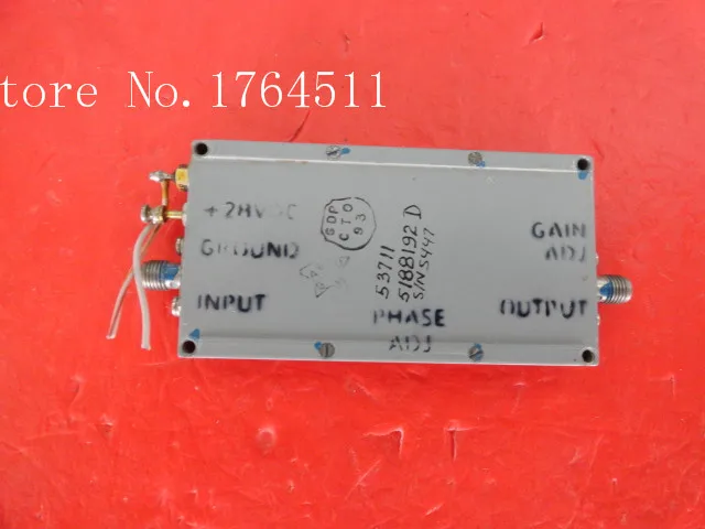 

[BELLA] Supply 28V SMA amplifier 53711-5188192