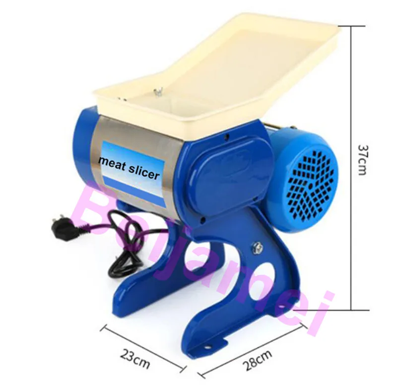 BEIJAMEI нержавеющая сталь маленький дом лезвие мясо Slicer Мясорубка Электрический промышленная Мясорубка резка машины