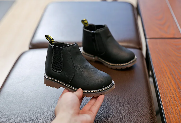 children's shoes for high arches Retro Children's Riding Boots 2022 Spring Autumn Ankle Boots Fashion Kids Girls Casual Shoes Top Quality Boys Baby Leather Boots children's sandals