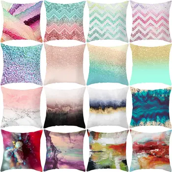 

European style galaxy Polyester Peachskin decorative pillowcases throw pillow cover square 45*45cm