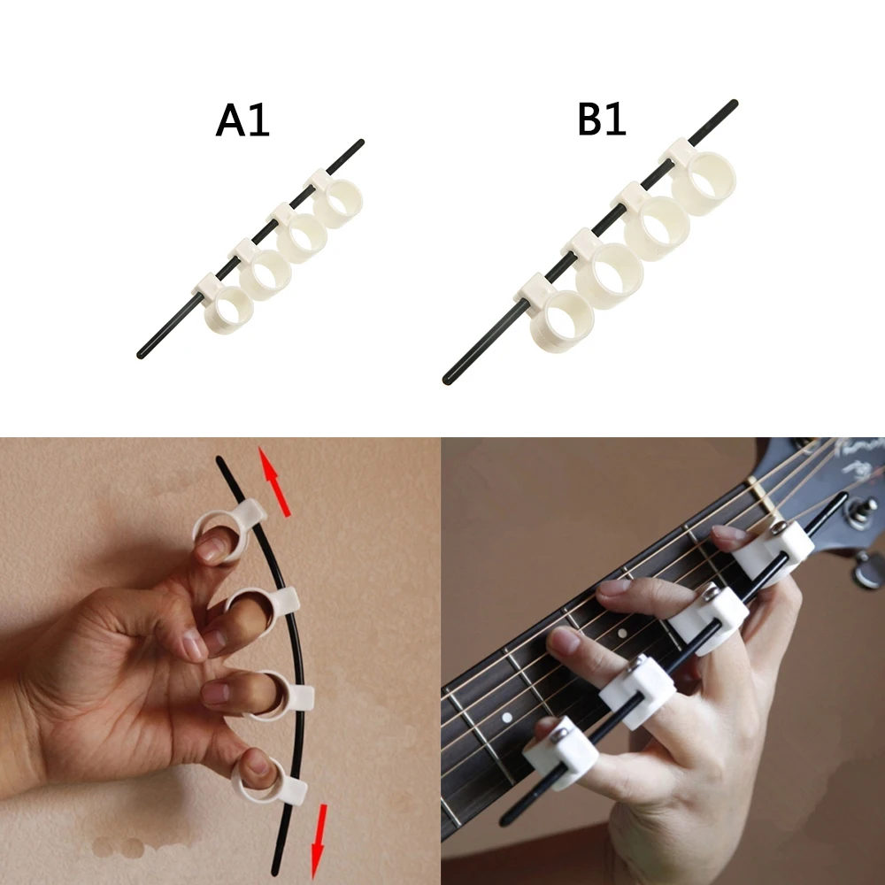 Пальчиковый Тренажёр для упражнений рукоятка басовая гитара пианино палец Натяжной захват силовой тренажер аксессуары