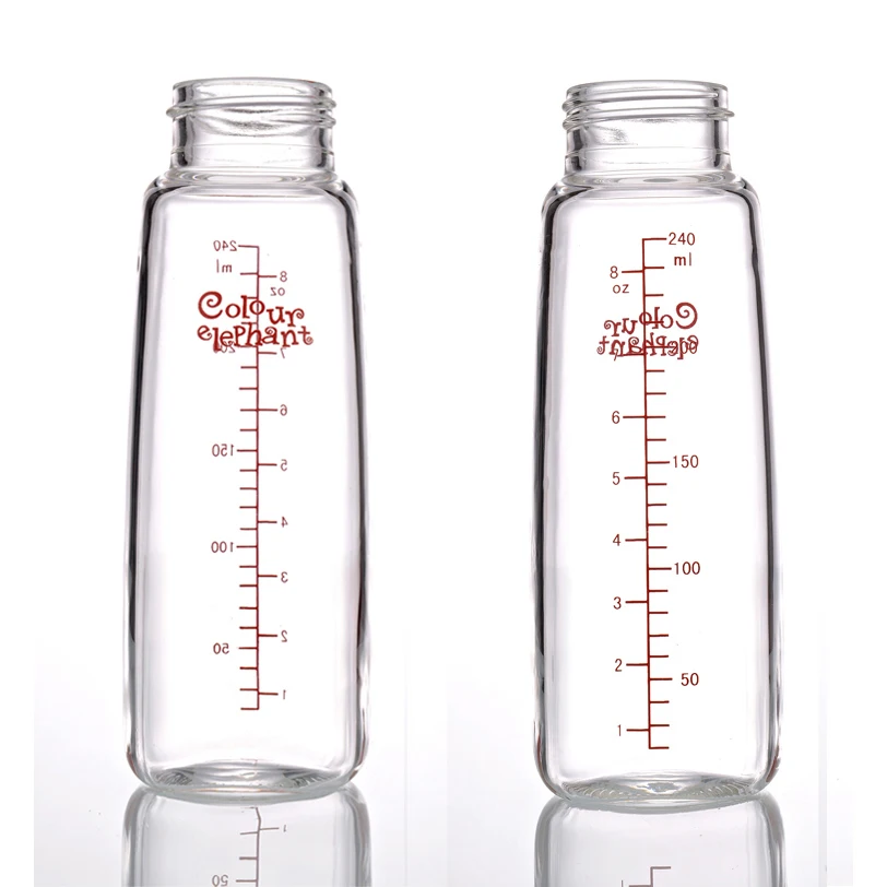 

<Colour Elephant>Glass bottle body Standard caliber 240ML K24