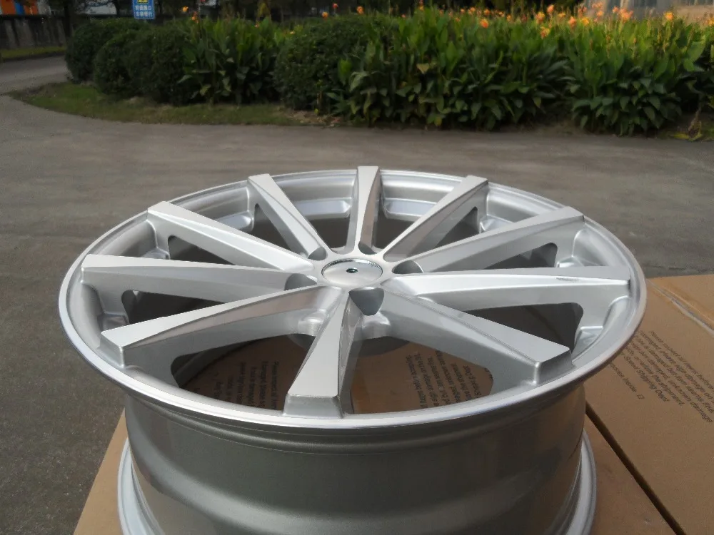 Высокое качество! 19x8,5 et 35 5x114,3 OEM серебро машина уход за кожей лица колесные диски из сплава, W101