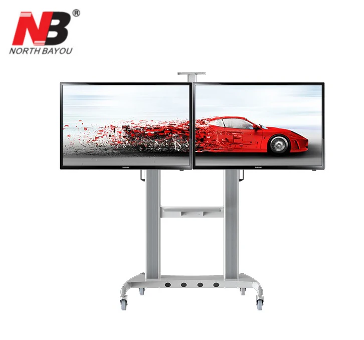 ملحوظة AVT1800-60-2A المزدوج شاشة التلفزيون المحمول العربة 40 \