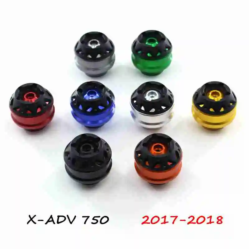 

For Honda XADV X-ADV 750 Xadv750 2017 2018 CNC Motorcycle Front Rear wheel Axle Slider shock absorber Falling Protection