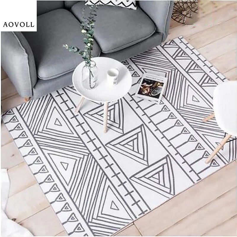 

AOVOLL Area Rug for Living Room Nordic Style Fashion Carpet Christmas Rug Rugs for Children Modern Kids Decor Boy Floor Mat