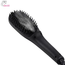 Быстро, безопасно выпрямитель для волос антистатическое керамическое выпрямление волос утюжок для выпрямления волос Pro lcd нагревание Электрический Ионный